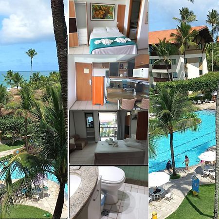 Estudio Marulhos, Varanda Com Vista De Mar E Parque Aquatico, A Beira-Mar Mar De Muro Alto, Com Wi-Fi, Restaurante, Estacionamento E A 10' De ปอร์โต จิ กาลินญาส ภายนอก รูปภาพ