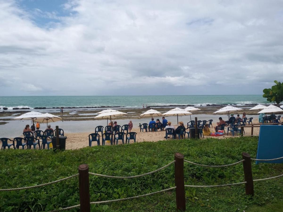 Estudio Marulhos, Varanda Com Vista De Mar E Parque Aquatico, A Beira-Mar Mar De Muro Alto, Com Wi-Fi, Restaurante, Estacionamento E A 10' De ปอร์โต จิ กาลินญาส ภายนอก รูปภาพ