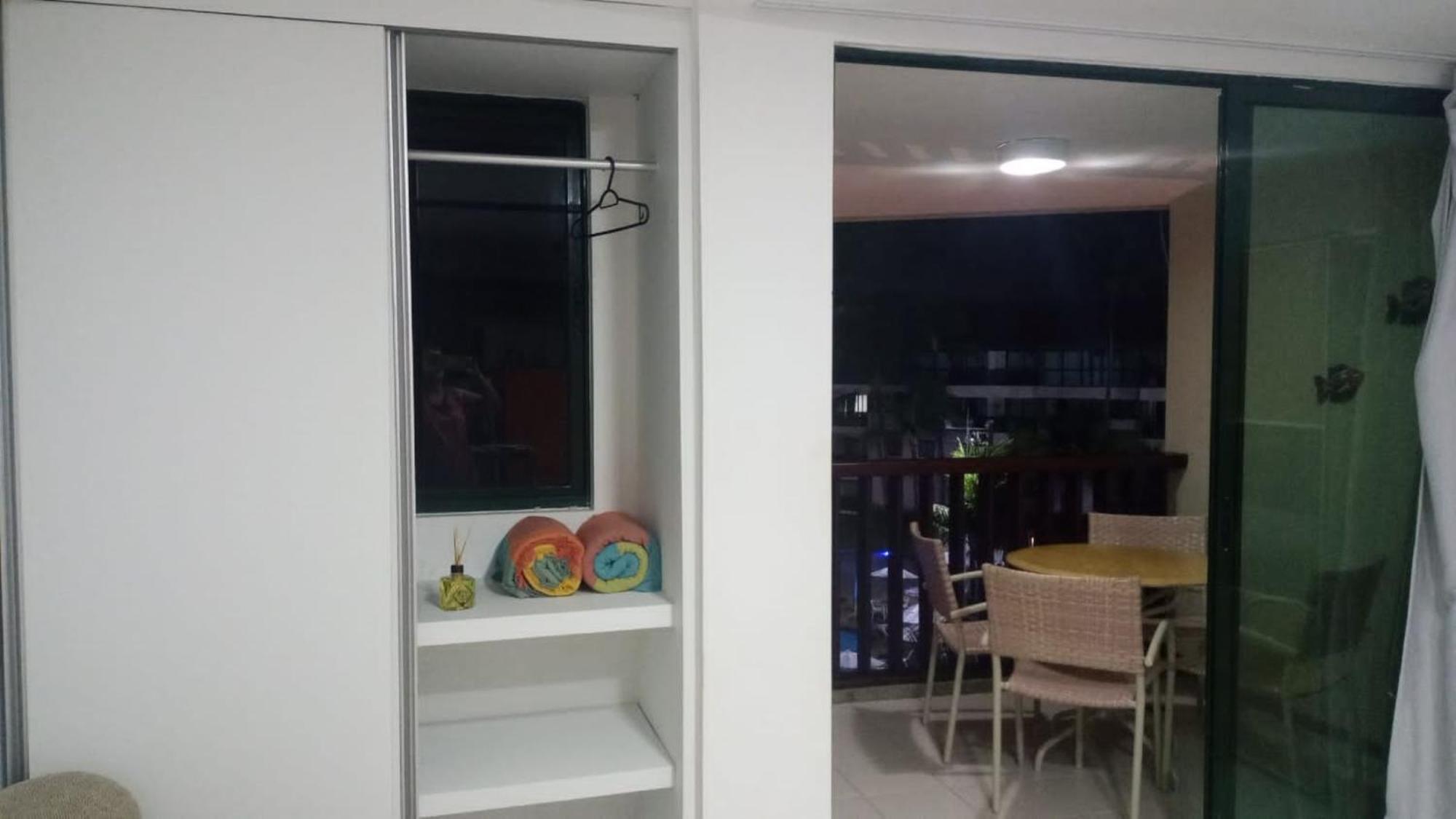 Estudio Marulhos, Varanda Com Vista De Mar E Parque Aquatico, A Beira-Mar Mar De Muro Alto, Com Wi-Fi, Restaurante, Estacionamento E A 10' De ปอร์โต จิ กาลินญาส ภายนอก รูปภาพ